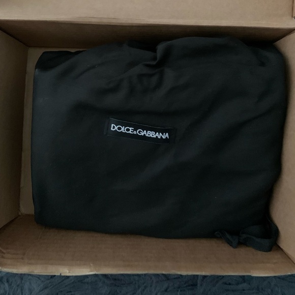 D&G leather flap crossbody bag color black - Picture 12 of 15